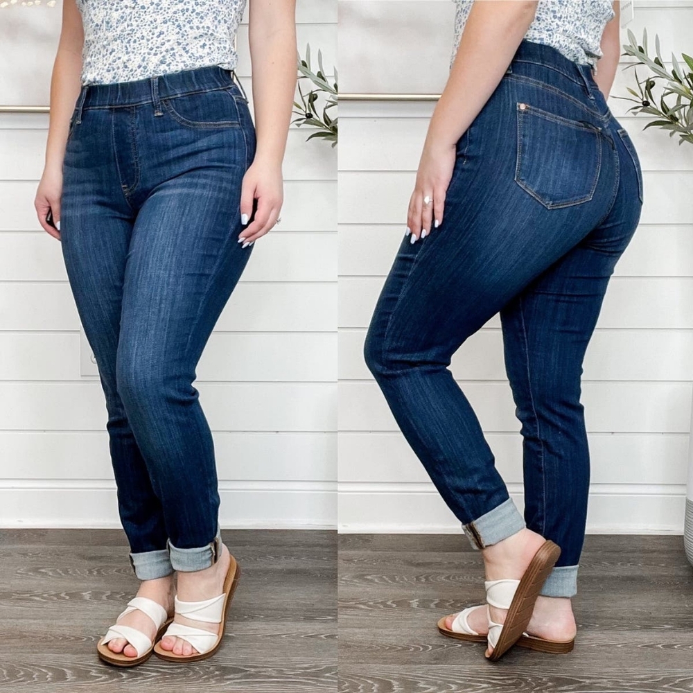 Brand New Judy Blue High Rise Slim Fit Pull On Jeans